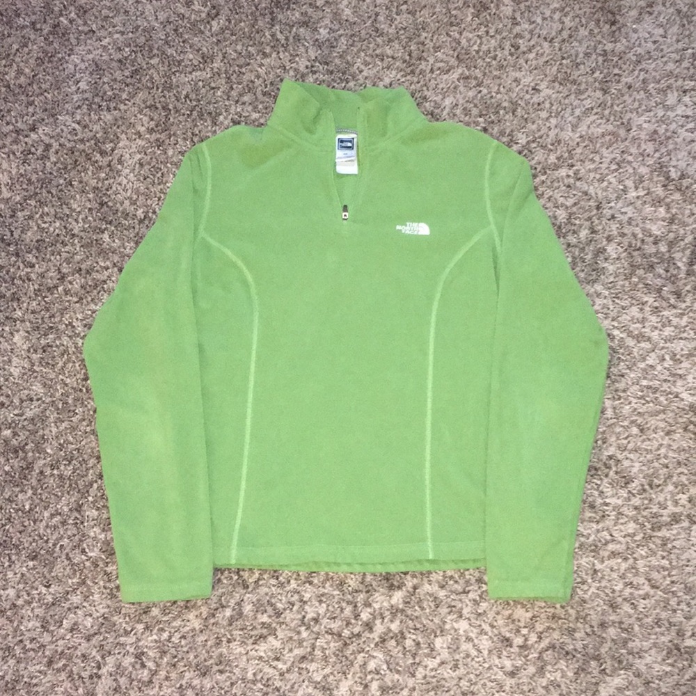 The North Face Green Quarter Zip